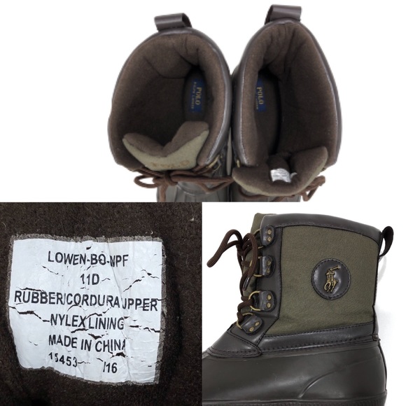 Polo Ralph Lauren Lowen Bo Waterproof Duck Boots - Picture 8 of 8